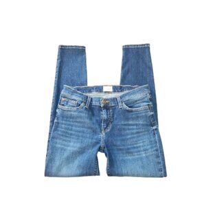 Hudson Mid-Rise Krista Super Skinny Jeans  Size: 28